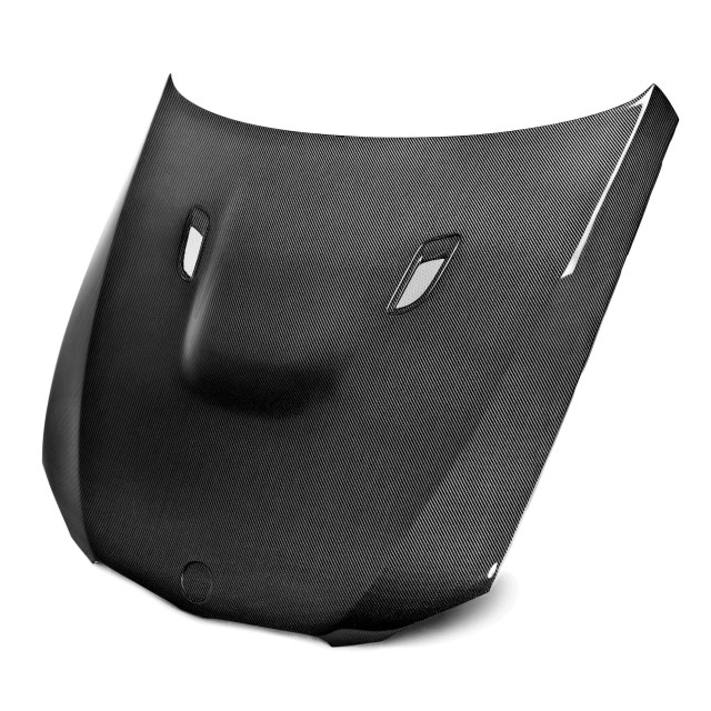 GTR-style carbon fiber hood for 2009-2011 BMW E90 4DR